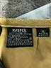 Kasper 100% Polyester Metallic Gold Formal Skirt Size 8 - photo 4
