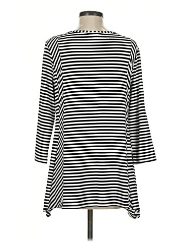 Chico's 3/4 Sleeve T-Shirt (view 2)