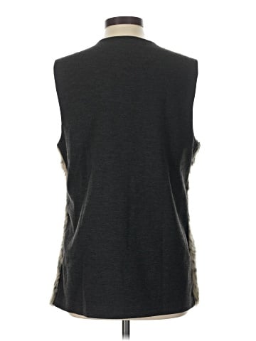Rafaella Faux Fur Vest (view 2)