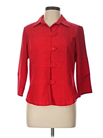 Kathie Lee 3/4 Sleeve Blouse (view 1)
