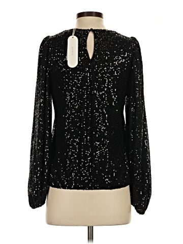 Flat White Long Sleeve Blouse (view 2)