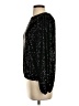 Flat White 100% Polyester Black Long Sleeve Blouse Size XS (petite) - photo 5