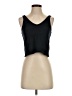Topshop 100% Polyester Black Sleeveless Top Size 0 - photo 1