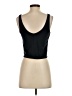 Topshop 100% Polyester Black Sleeveless Top Size 0 - photo 2