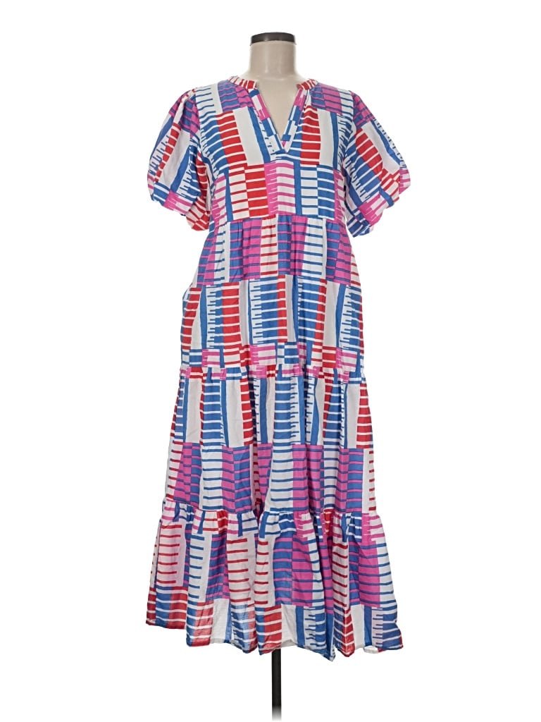 Pre-owned Thml Casual Dress In Blue