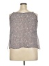 Maurices 100% Polyester Gray Sleeveless Blouse Size XXL - photo 2