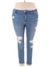 Old Navy Hearts Blue Jeans Size 18 - photo 1