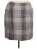 Talbots Plaid Gray Formal Skirt Size 14 Petite - photo 1