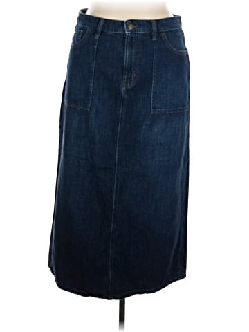 Lauren by Ralph Lauren Denim Skirt (view 1)
