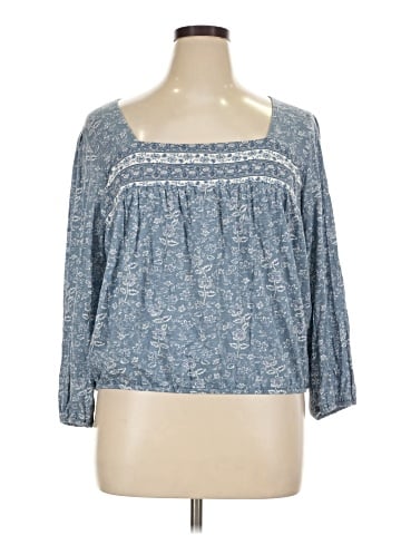 Lucky Brand 3/4 Sleeve Blouse (view 1)