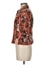 Ruby Rd. Animal Print Orange 3/4 Sleeve Blouse Size 8 Petite - photo 5