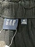 Gap 100% Cotton Solid Black Shorts Size XL - photo 3