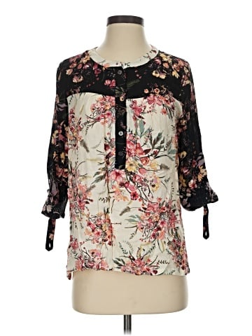 Miss Me 3/4 Sleeve Blouse (view 1)
