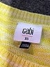 CAbi Checkered-gingham Yellow Pullover Sweater Size XS - photo 7