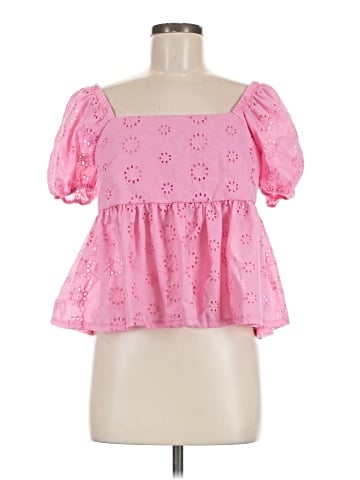 Altar'd State Short Sleeve Blouse (view 1)