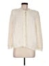 Halston Ivory Faux Fur Jacket Size M - photo 1