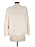 Halston Ivory Faux Fur Jacket Size M - photo 2