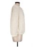 Halston Ivory Faux Fur Jacket Size M - photo 4