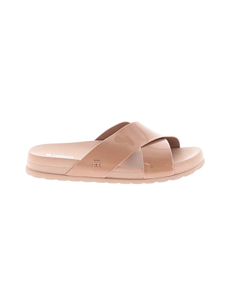 Pre-owned Melissa Sandals In Tan