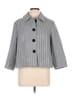 Briggs New York 100% Polyester Houndstooth Gray Coat Size 12 - photo 1