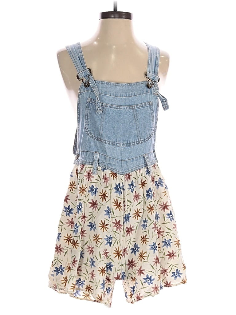 Pre-owned Express Romper In Blue