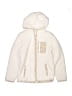 Cat & Jack 100% Polyester Ivory Fleece Jacket Size 10 - 12 - photo 1
