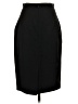Theory Solid Black Wool Skirt Size 0 - photo 2