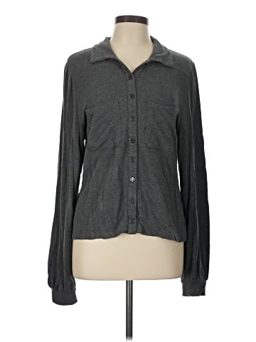 White House Black Market Long Sleeve Button-Down Shirt (view 1)