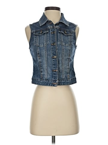 The Limited Denim Vest (view 1)