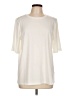 Susan Graver Ivory Short Sleeve Top Size L - photo 1
