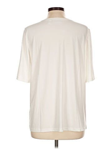 Susan Graver Short Sleeve Top (view 2)