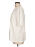 Susan Graver Ivory Short Sleeve Top Size L - photo 5