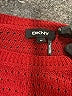 DKNY Red Pullover Sweater Size XS - photo 7