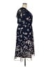 Studio One 100% Polyester Floral Blue Casual Dress Size 18 - photo 4