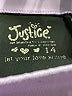 Justice Black Casual Pants Size 14 - photo 3