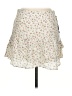 1.State Floral White Casual Skirt Size 6 - photo 1