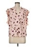 Joie 100% Polyester Pink Sleeveless Blouse Size M - photo 1