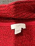 J.Jill Solid Red Coat Size L - photo 6