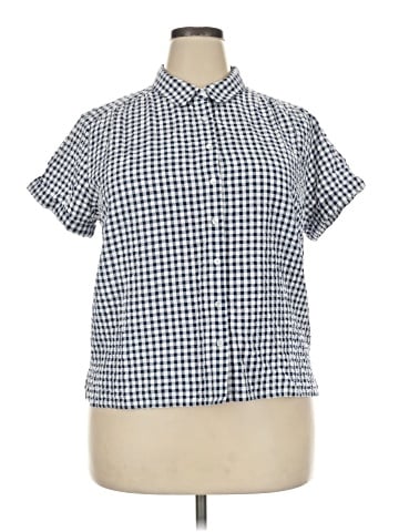 Garnet Hill Short Sleeve Blouse (view 1)