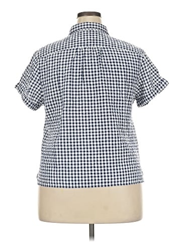 Garnet Hill Short Sleeve Blouse (view 2)