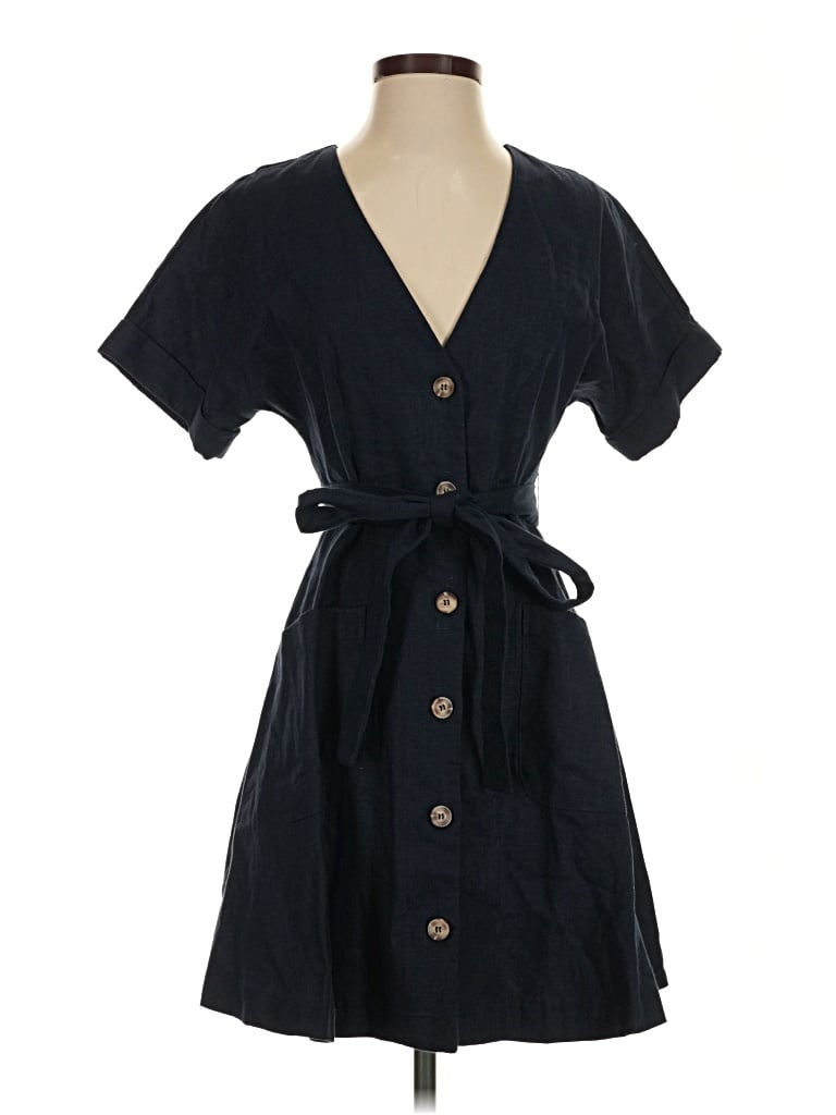 Pre-owned Moon River Casual Dress In Black