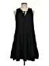 Max Studio Solid Black Casual Dress Size M - photo 1