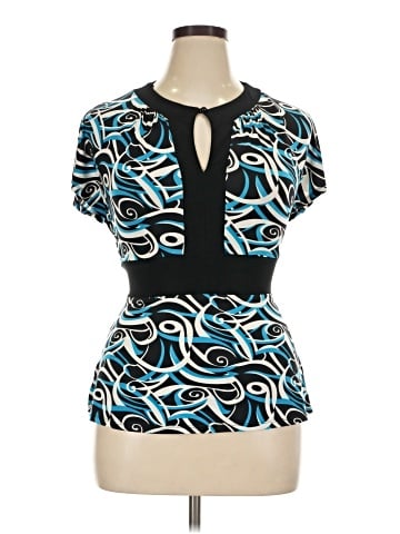 Perceptions Short Sleeve Blouse (view 1)