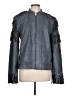 Double D Ranch 100% Leather Gray Leather Jacket Size L - photo 1