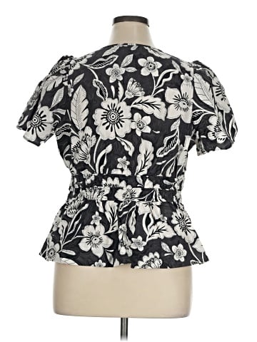 By Anthropologie Short Sleeve Blouse (view 2)
