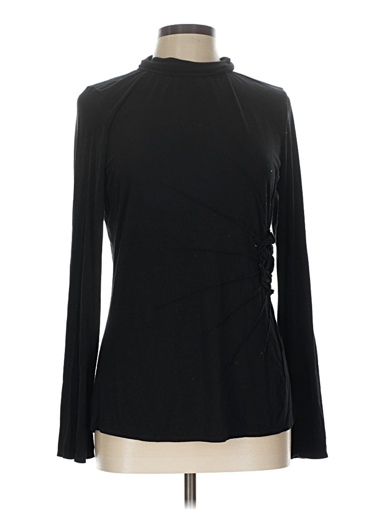 Pre-owned Max Edition Long Sleeve Turtleneck In Black