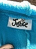 Justice 100% Recycled Polyester Blue Pullover Hoodie Size 14 - photo 3