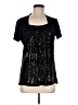 Marks & Spencer Black Short Sleeve Top Size UK 12 / US 8 - photo 1