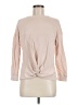 Joie Tan Long Sleeve Top Size M - photo 1