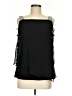 MSK 100% Polyester Black Sleeveless Blouse Size M - photo 1